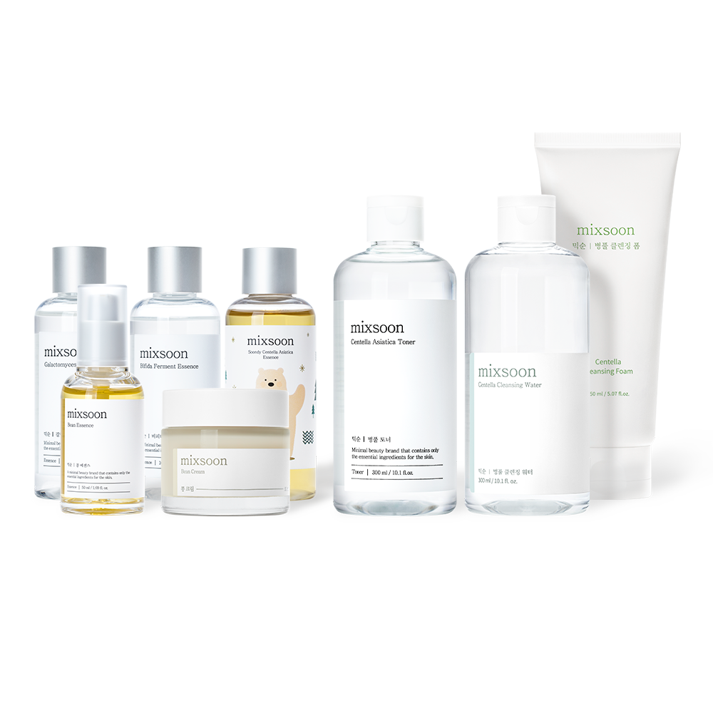 mixsoon Glass Skin Daily Routine Set
